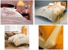 printed color home and hotel bedding set
