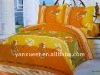 printed colorful quilt cover bed set