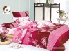 printed comforter set/bed cover set/bed linen set/duvet cover set