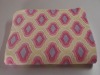 printed coral fleece blanket or bedsheet