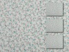 printed cotton fabric with flower