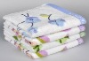 printed cotton face towels