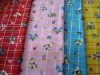 printed cotton flannel fabric (flannel, cotton print, brushed cotton flannel)