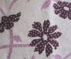printed cotton spandex terry fabric for cloth