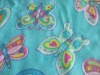 printed fabric/sheepskin fabric