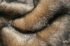 printed fake fur