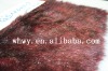 printed fake fur