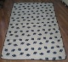 printed fleece blanket