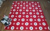 printed fleece blanket