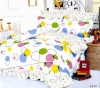 printed floral colourful full size house bedding set