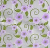 printed flower pvc tablecloth