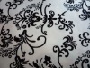 printed full dull elastic polyester satin fabric
