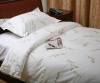 printed hotel bedding set