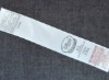 printed label