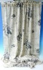 printed linen  curtains