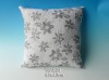printed linen cushion cover