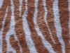 printed microfiber knitted short pile plush fabric