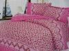 printed mulberry silk bedding set/wedding use silk bedding set
