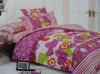 printed mulberry silk comforter set/100% silk flower comforter set