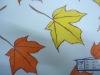 printed non-woven maple leaf style