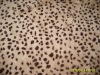 printed plush fabric/polyester fabric