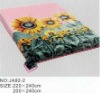 printed polyester blanket