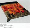 printed polyester blanket