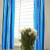 printed polyester pleated window curtain (OYHG-P040)