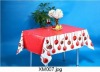 printed pvc tablecloth (christmas design)