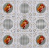 printed pvc tablecloth with nonwoven backing