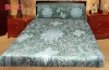 printed quality satin Bed sheet 4 pcs set