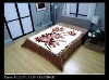 printed raschel blanket