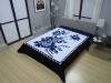 printed raschel blanket