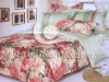 printed satin bed sets 100 cotton