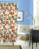 printed shower curtain