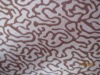 printed soft velboa fabric