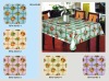 printed special design pvc table cloth film