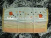 printed velvet children towel