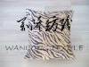 printed weft suede fabric for cushion cover