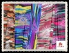 printing polyester spandex knitted fabric for clothes/ dress