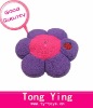 promotion cushion plush flower