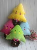 promotional Christmas tree cushion toy