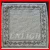 promotional Design Classic square lace 100% cotton towel