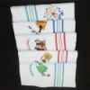 promotional cotton waffle dish towel with embroidery
