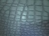 pu embossed crocodile leather for bags,shoes,shoe upper