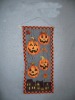 pumpkin wall hanging