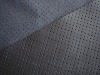 punched pu synthetice leather