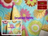pure cotton brush fabric