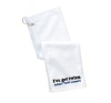 pure cotton velour embroidery golf towel