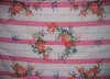 pure cotton yarn dyed printed bedsheet